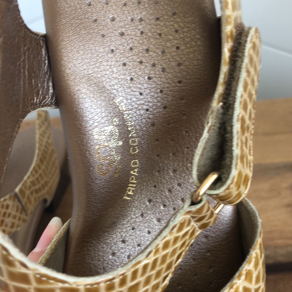 SAS Suntimer Croc Embossed Sandals - Picture 7 of 17